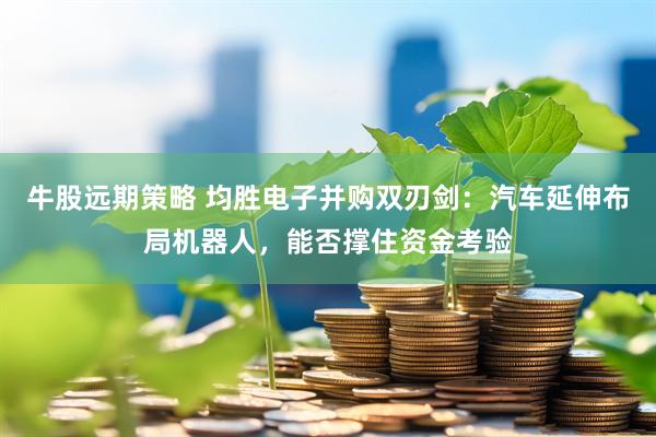 牛股远期策略 均胜电子并购双刃剑：汽车延伸布局机器人，能否撑住资金考验